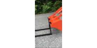 Forks / quick connect for tractor BX Kubota 